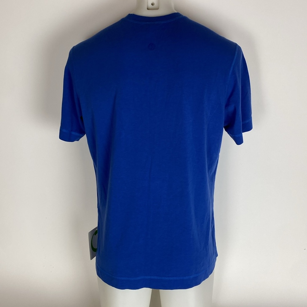 NWT Lululemon Classic Gym Tee blue Size L - Picture 4 of 10